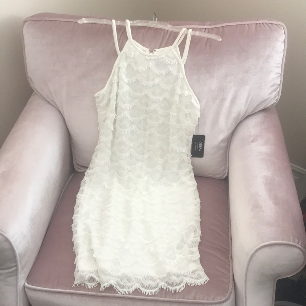Guess white dress